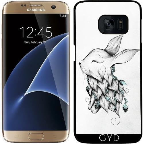 Case for Samsung Galaxy S7 Edge - Poetic Rabbit by LouJah