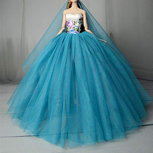 Stillshine SG523 Fantasía Hecho a Mano Vestido de Novia el 11,5 