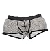 Produktbild ZEZKT-Herren Bequeme Breathable Unterhose Nterwäsche männlichen Underpant Mann Boxer Breathable EIS Seide Größe Lingerie Reizwäsche Thong Mann Höschen Sexy Unterwäsche (l, Schwarz)