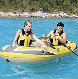 Bestway Hydro-Force - Barca raft naviga para 2 personas, con remos y bomba de pie