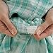 Bearsland Women's Rich Cotton Maternity Nursing Pyjamas Set Green UK Size Medium