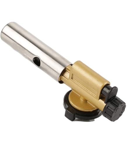 HENDI Crème-brûlée Burner With Refill Cartridge, Can Be Used At Any Angle, Bright Blue Flame, Kitchen Burner, Flambé Burner, Gas Burner, 190x65x(H)250mm - View #4