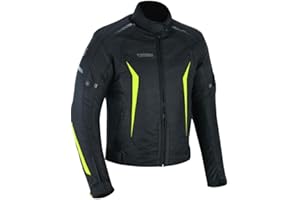 outletMOTARD Chaqueta Moto Hombre | Cazadora Moto 4 Estaciones | Impermeable, Transpirable y con Protecciones