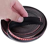 burlete puerta garaje adhesivo Podemos utilizar el borde para puertas, tapas, y sobre cualquier otro expuestos borde. prevenir fugas, lagunas, y vibración. bordes de PVC flexible fácilmente a Cap diapositivas sobre cualquier borde.