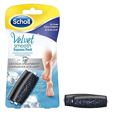 Scholl Scholl - Rouleaux Velvet Smooth Grain Extra Exfoliant aux Cristaux de Diamants