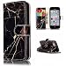 Produktbild Nancen Apple iPhone 5C (4 Zoll) Hülle, Flip-Case PU Leder Handytasche - Praktisches Design mit