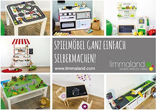 Wandtattoo Wolken passend für deine IKEA Ribba / Mosslanda / Mosslanda Bilderleisten (Farbe Weiß) – Babyzimmer Kinderregale - 8