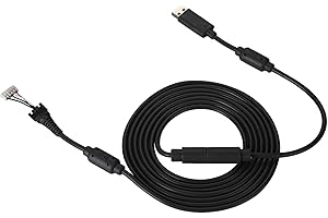 BEWINNER USB Gamepad Cable Replacement Wire for Xbox 360 - Breakaway Adapter Cord for Enhanced Gaming Experience (Black)