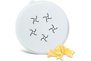 VQEOEOT Fusilli Bucati - 1 Pc Accessoires pour pâte à pâtes - Disque à pâtes adapté pour - Disc de pâtes Matrices pour pâtes faites maison, accesorio para máquina de pasta serie 7000