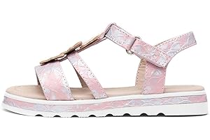 Walkright Rosalie Girls Pink Iridescent Sandal