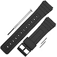DBLACK ''CDS1'' 18mm Watch Strap // Compatible With ''CASIO'' F-91W, F-91WG, F-91WM, F-94WA, F-93W, F-105W, F-106W, F-28W & Other Models