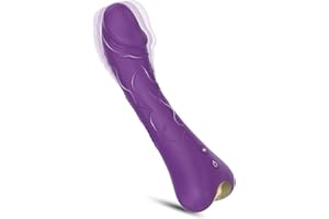 Jurqear Vibrador Vibradorador mujer juguetes eróticos Vibradores mujer Con 10 modos Consoladores.. para mujer con vibración Juguetes eróticos para pareja sexuales Vibradorador Clitoris100% impermeable