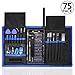 Produktbild Schraubenzieher Set, Rymall 75 in 1 Präzision Schraubendreher Set, Magnet Reparatur Tool Kit für Elektronische Geräte mit iPad, iPhone, MacBook, Tablets, Laptops, PC, Brillen, Tragbaren Tasche