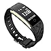 Produktbild Smart Armband Pulsmesser Wasserdicht / Wasserdicht Pedometer Anti-verlorene lange Standby-Sport-Aktivität Tracker Schlaf Tracker Fitness Tracker ( Farbe : Schwarz )