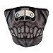 Produktbild Windmaske Totenkopf Maske Kunstledermaske Sturmmaske Steampunk Tarnmaske Skimaske (21967-9006-0000)