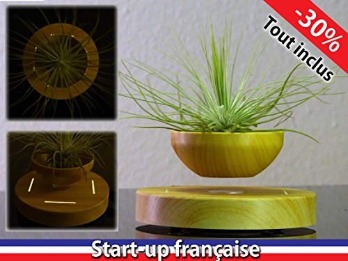 Zomtop levitazione magnetica Aria Bonsai sospensione Flower Pot Pianta in vaso Levitate Tubs