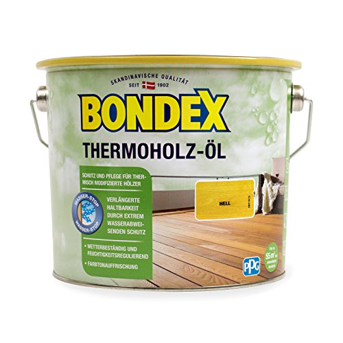 Preisvergleich Produktbild Bondex Thermoholz-Öl - hell - 2,5l - 388160
