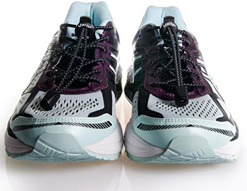 iZarin® No Tie Shoe Laces with Reflective Threads / Elastic Lace System with Lock for Runners, Nordic Walking, Hiking, Athletes / Men, Women, Children, Older Generation / Full Instructions - 1 Pair