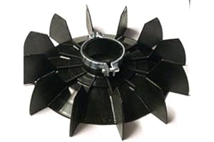 AMEG MOTORPARTS VENTILADOR PARA MOTORES ELÉCTRICOS SIEMENS DIAM. EXTÉRIEUR=235MM EJE=40MM ALTURA=45MM