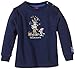 Salt & Pepper Baby Boys 0-24m B Sweat Nordic Teamwork Plain Sweatshirt, Blue (Crown Blue 479), 3-6 Months (Manufacturer size: 68)