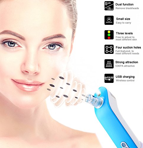 Preisvergleich Produktbild Silaite Professional multifunktionale Microdermabrasion System entfernen abgestorbene Hautschüppchen und Mitesser Akne, glätten Falten, saubere Schmutz übermäßige Pore Werkzeug elektrische Gesicht Akne Mitesser Reiniger Entferner blättert und taucht die Haut und nutzt Pore Vakuum Extraktion bis zur Förderung der Gesundheit & Gesichtsbehandlung Hauterneuerung