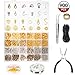 Produktbild Schmuckherstellung Set, ARTISTORE 900 PCS Schmuck Zubehör Werkzeug, Schmuck Reparatur Kit mit Schmuckdraht, Kette und Zubehör - 3 Farben, 24 verschiedene Stile