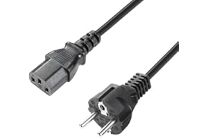 Adam Hall Cables 8101 KA 0100 - Cable de alimentación 3 x 0.75 mm², 1 m