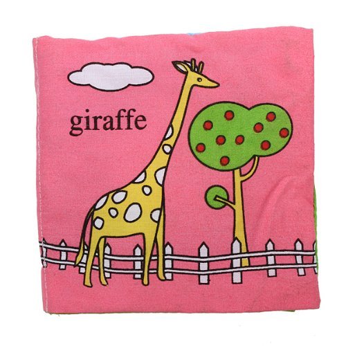 Well-Goal Soft Baby Children Hand Intelligence Development Educational Cloth Book Picture