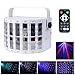 Produktbild JUDYelc Bühnenlicht mit 30 Watt 9 LED MultiColor Lampen Wide Beams von IR Remote und DMX Control für DJ Disco Club Party Tanz Hochzeit Bar Theater Pub Weihnachtsbeleuchtung (Weiß)
