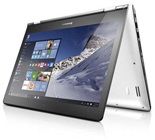 Lenovo YOGA 500 14-Inch FHD Convertible Laptop  White  -  Intel Core-i3  4 GB RAM  1 TB Storage  Intel HD Graphics Card  Windows 10 