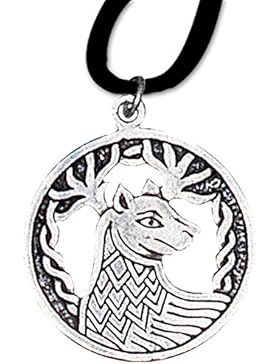 Alban Elfeld Anhänger Keltisches Sternzeichen (9. Sep - 1. Okt) 925er Silber Schmuck Amulett Durchhaltevermögen...