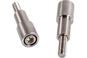 SINKEES Motorcycle Handlebar Adapter Extension Rod Navigation Bracket Mobile Phone Mount Accessories for K1600GT K1600GTL for R1200RT R1250RT (Silver)