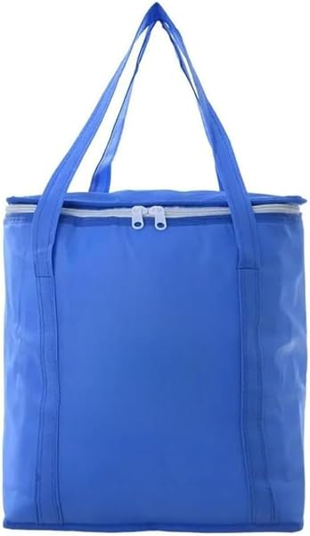 Large Thermal Storage Bag for Food and Beverages 20L Insulated Cooler Bag with Thermal Foil Lining for Travel, Picnics,