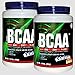 Produktbild EXP BCAA 2:1:1 Pulver 2x 454g = 86 Portionen (AAR-DMT-9OXO) | Aminosäuren ( Leucin, Isoleucin, Valin,) Hochdosiert, Für Muskelaufbau, Abnehmen & Sport | Strong Anabol + Antikatabol, Geschmack - FRUIT