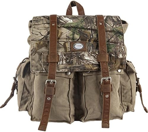 Canyon Outback Urban Edge Porter Realtree Xtra Canvas Backpack, Camouflage, One Size