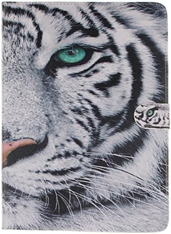 iPad Mini Case,iPad Mini Cover,URFEDA Flip Wallet Stand Case Colorful Painting PU Leather Flowers Cartoon Cases Cover with Magnet Closure and Card Holder Pouch for iPad Mini 1/2/3 (tiger)