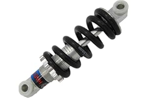 GCDN Arrière Réglable Ressort Amortisseur 150 MM pour Quad Vélo VTT, 150mm 1200LB / en Suspension Arrière Mini Ressort Quad Vélo Amortisseur Universel