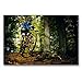 Produktbild Calvendo Premium Textil-Leinwand 90 cm x 60 cm quer, EIN Motiv aus dem Kalender Mountainbike Action | Wandbild, Bild auf Keilrahmen, Fertigbild auf echter Leinwand, Leinwanddruck Sport Sport
