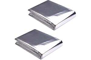 LGYUWER Silver reflective film plant garden greenhouse covered with foil planting accessories Home garden greenhouse 2 pieces 120*210CM