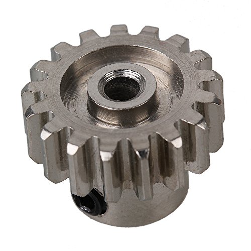 BQLZR Silver 0.51" Model A580038 Metal Motor Gear for WL Toys A959 A969 A979 k929 RC 1:18 Car