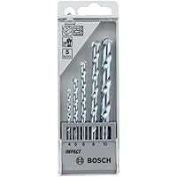 Bosch 2608590090 Masonry Drill Bit Set (5-Pieces)