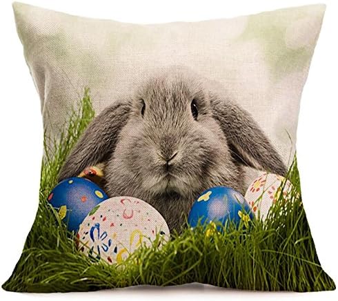 HYBZNDXZ Pillow Case Square Cute Animal Printed Polyester Pillow Cover 43Cm*43Cm Home Decoration Cushion Covers For Sofa ,C