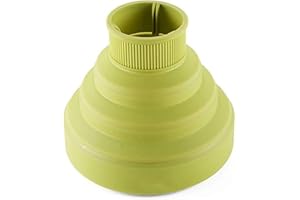 TEKSHOPPING Diffusore in Silicone per Phone Asciuga Capelli con Collo da 4.2 – 4.8 cm Asciugacapelli Richiudibile | Dimensioni in Descrizione per Compatibilità Col Vostro Phone | Colore Selezionabile (Verde)