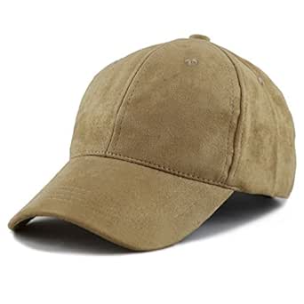 khaki suede cap