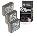 Price comparison product image Ex-Pro® Panasonic DMW-BLG10 DMW-BLG10E - 940mAh High Rated Power Plus+ Lithium Li-on Digital Camera Battery for Panasonic Lumix DMC-GF3, DMC-GF5D, DMC-GF6, DMC-GX7, DMC-GX80, DMC-LX100, DMC-TZ80, DMC-TZ81, DMC-TZ100 - [3 Pack]