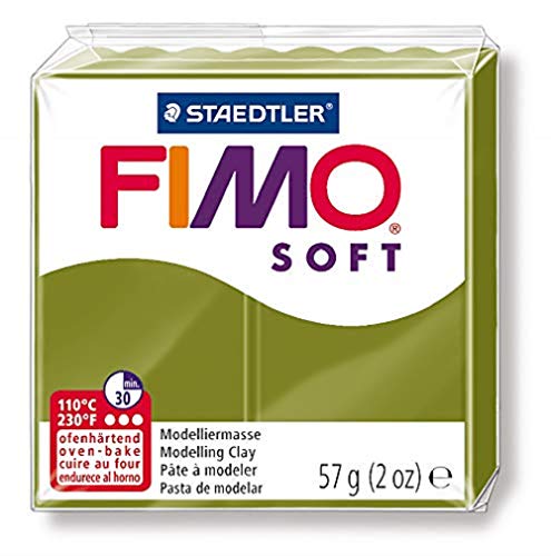 Dtm Loisirs Creatifs - Fimo Soft 57 g Verde Oliva, un261481