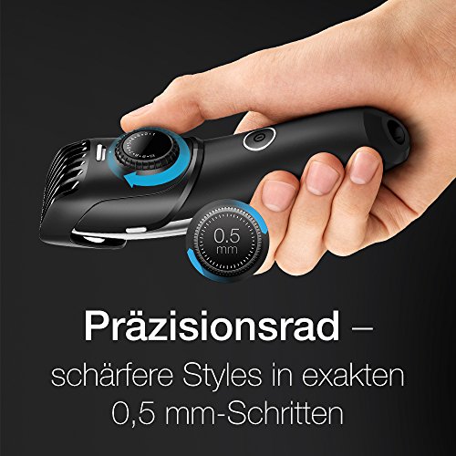 Braun Bartschneider BT5090, mit Ladestation, silber - 2