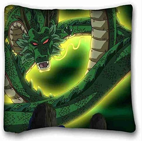 Generic Personalized ( Dragon Ball Anime Dragon Ball Z ) Soft Pillow Case Cover 16*16 Inch (One Sides)Zippered Pillowcase suitable for X-Long Twin-bed PC-Orange-15459