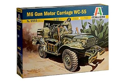 Italeri- M6 Gun Motor Carriage, I6555, Non renseigné