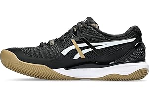 ASICS Resolution 9 Clay Uomo Scarpe da Tennis Nero Beige